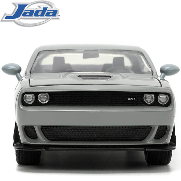 Jada Toys Tom and Jerry Hollywood Rides Die Cast Jerry and 1/24 Scale 2015 Dodge Challenger Hellcat